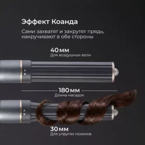 Профессиональный фен-стайлер для волос Essential (S300), Серый - изображение 10