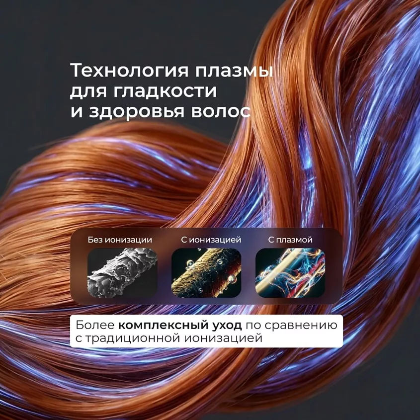 Профессиональный фен-стайлер для волос Essential (S300), Серый