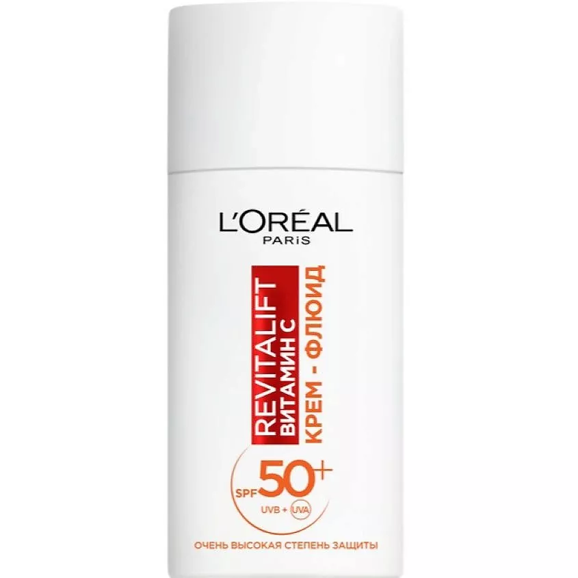 Крем-флюид Витамин С дневной для лица с SPF 50 Revitalift, 50 мл