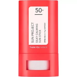Стик для лица солнцезащитный успокаивающий SPF 50+ Sun Project Silky Calming Sun Stick, 14 г - изображение 1