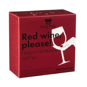 Гидрогелевые патчи для глаз Red Wine Please, успокаивающие, 60шт - изображение 1